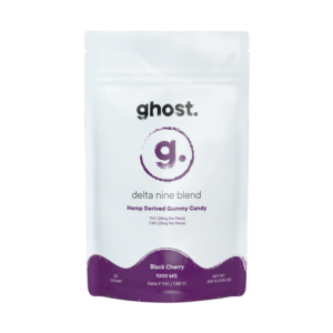 Black Cherry Delta Nine Gummies - ghost.® hemp