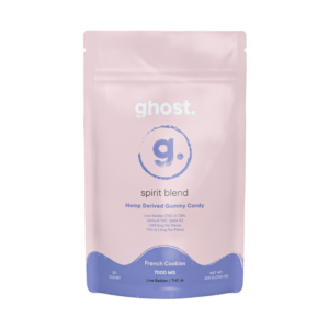 French Cookies THC-A Gummies 7000mg - ghost.® hemp