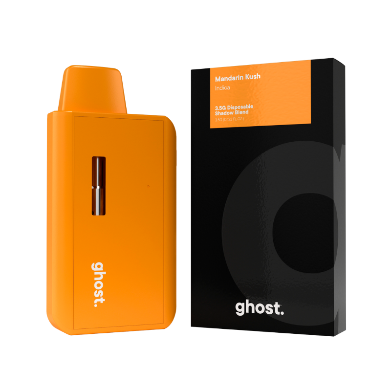 Mandarin Kush Shadow Blend Disposable 3.5g - ghost.® hemp