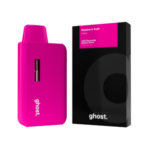 Raspberry Kush Shadow Blend Disposable 3.5g - ghost.® hemp
