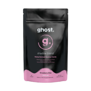 Strawberry Bliss Shadow Blend Gummies 5,000mg - ghost.® hemp